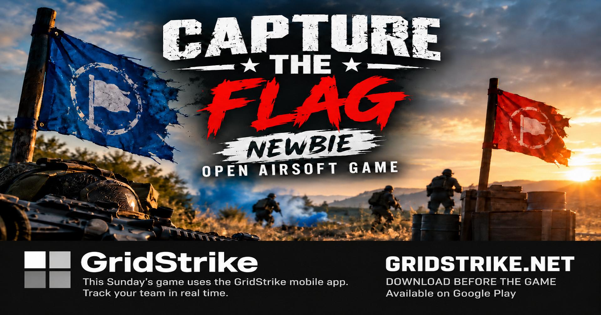 Capture the Flag Newbie Open Airsoft Game